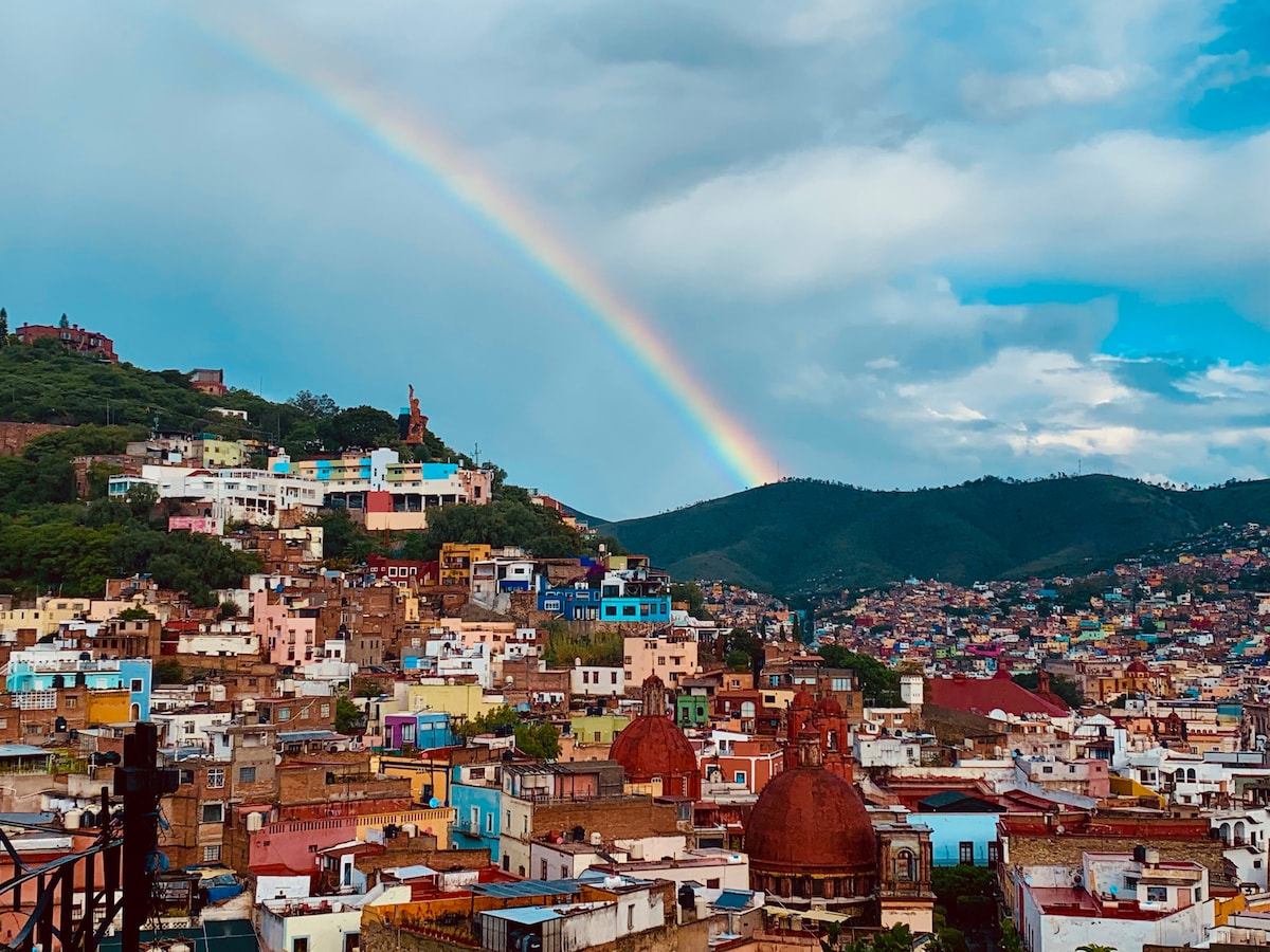 Increíble Vista a la Ciudad con Terraza