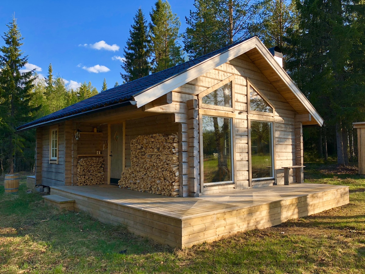 Offgrid Cabin in the forest 🔥🌲 Dalarna County