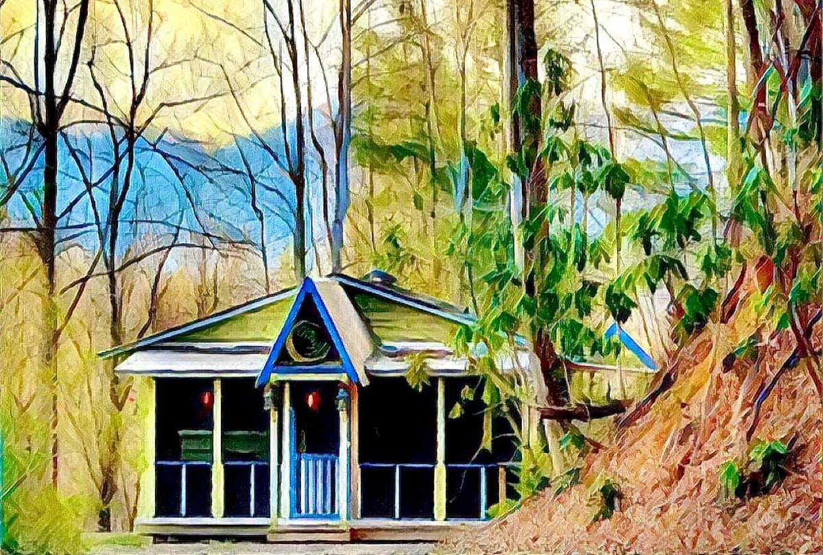 Quartermoon Cabin At The Mountain Shire