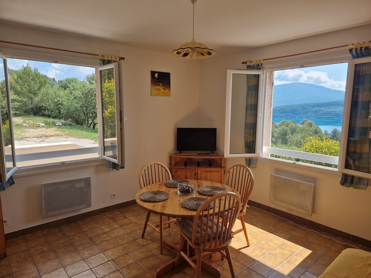 Appartement 1 chambre - vue sur le lac (au calme)