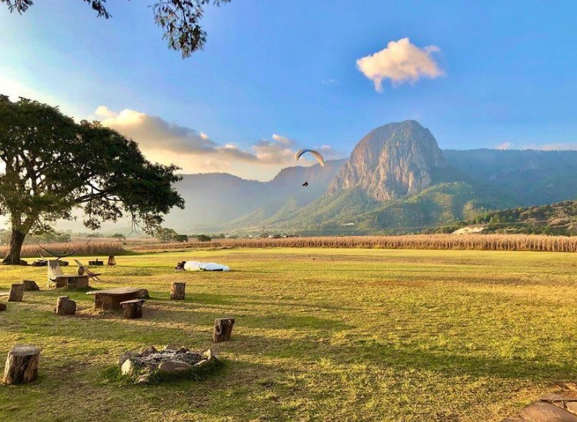 Glampings en el Peñón, Mexico Parapentes y mas