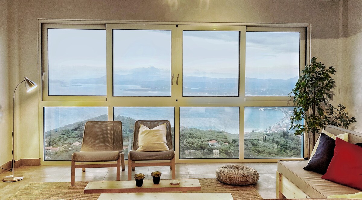 House Sienna, Corfiot Riviera, Views! Corfu Greece