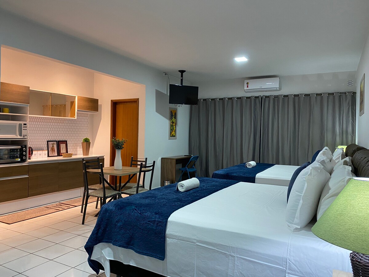 B & A Suites Inn Hotel - Quarto Luxo Safira