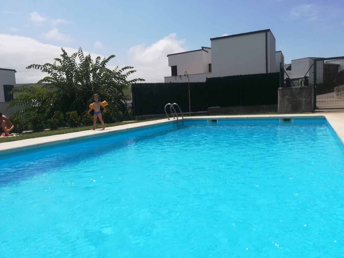 Chalet En Suances with Pool