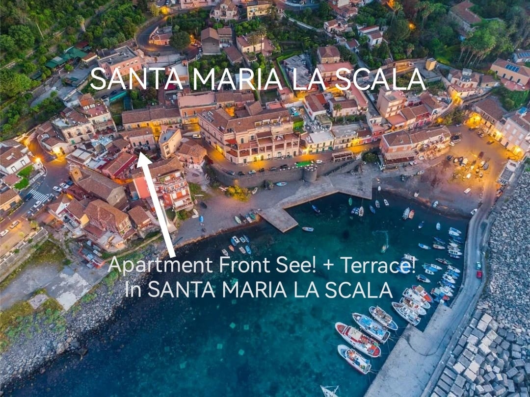 Santa Maria La Scala.Terrazza Fronte Mare/3BR 3BA