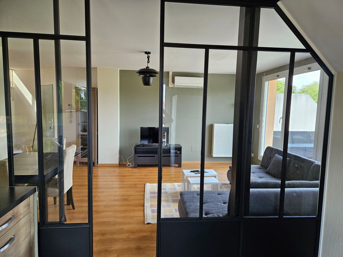 Duplex familial - 125 m2 -  terrasse  & parking