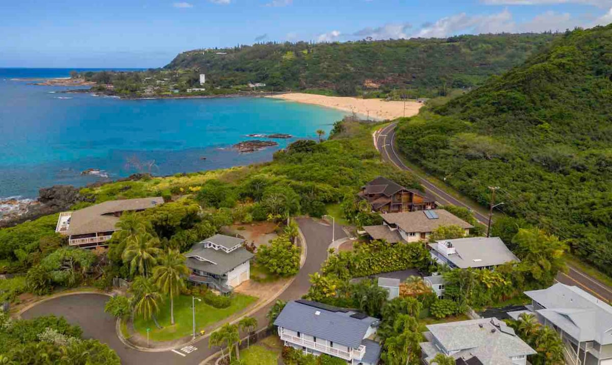 Waimea Bay, North Shore - 2BD Walk to beach!