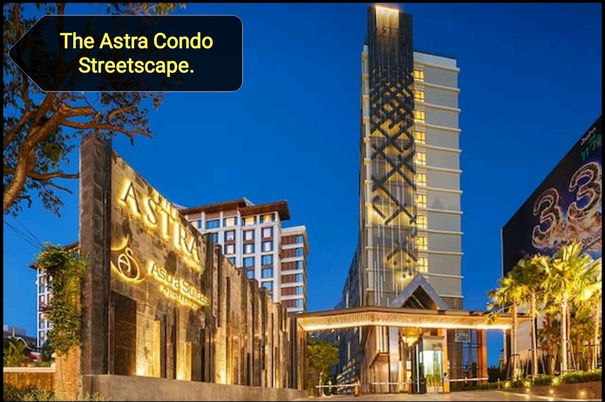 5星级豪华公寓@ Astra 50平方米带浴缸 紧邻香格里拉长康路夜市