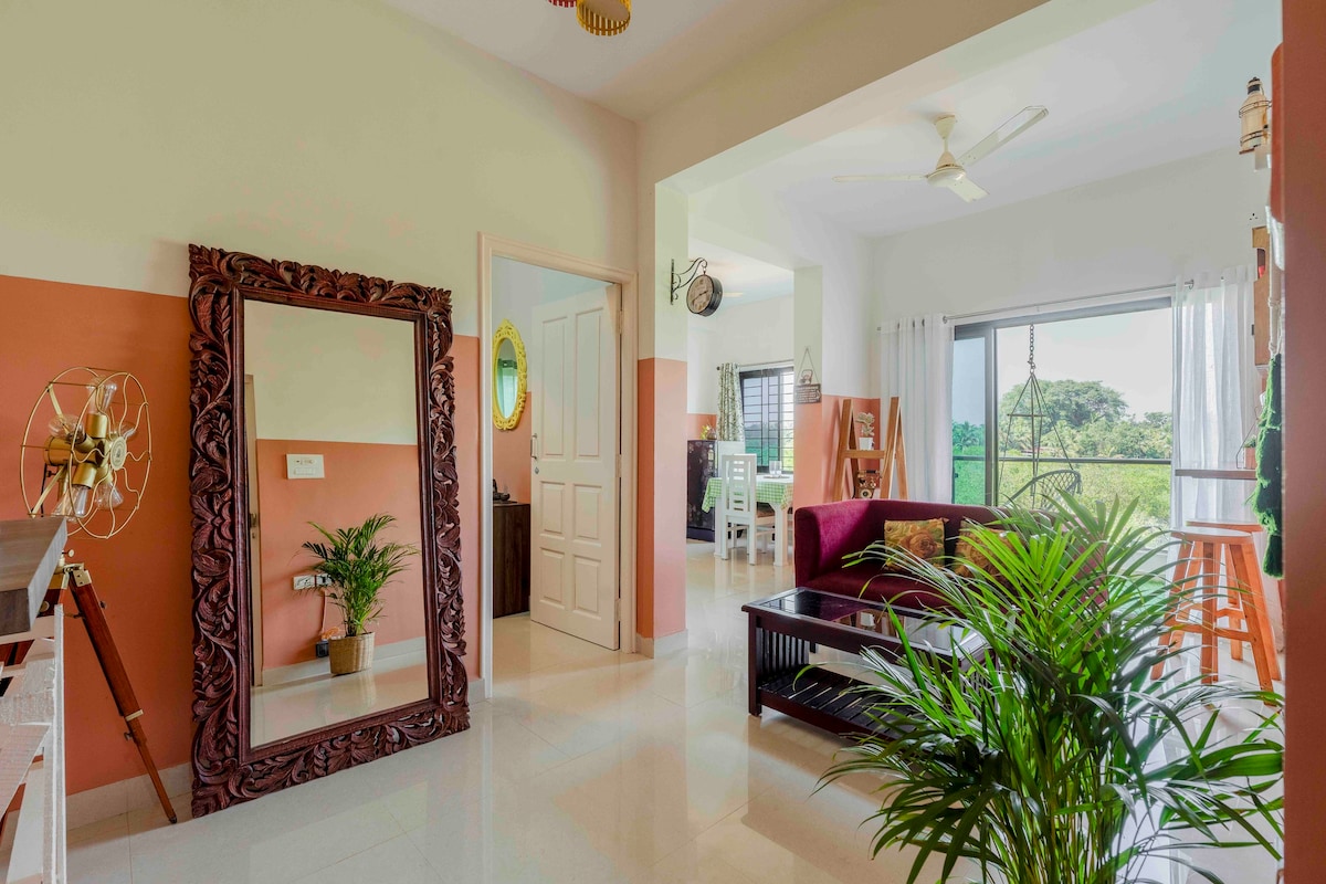 Amaya - 1BHK | siolim | NR Thalasa & Vegator Beach