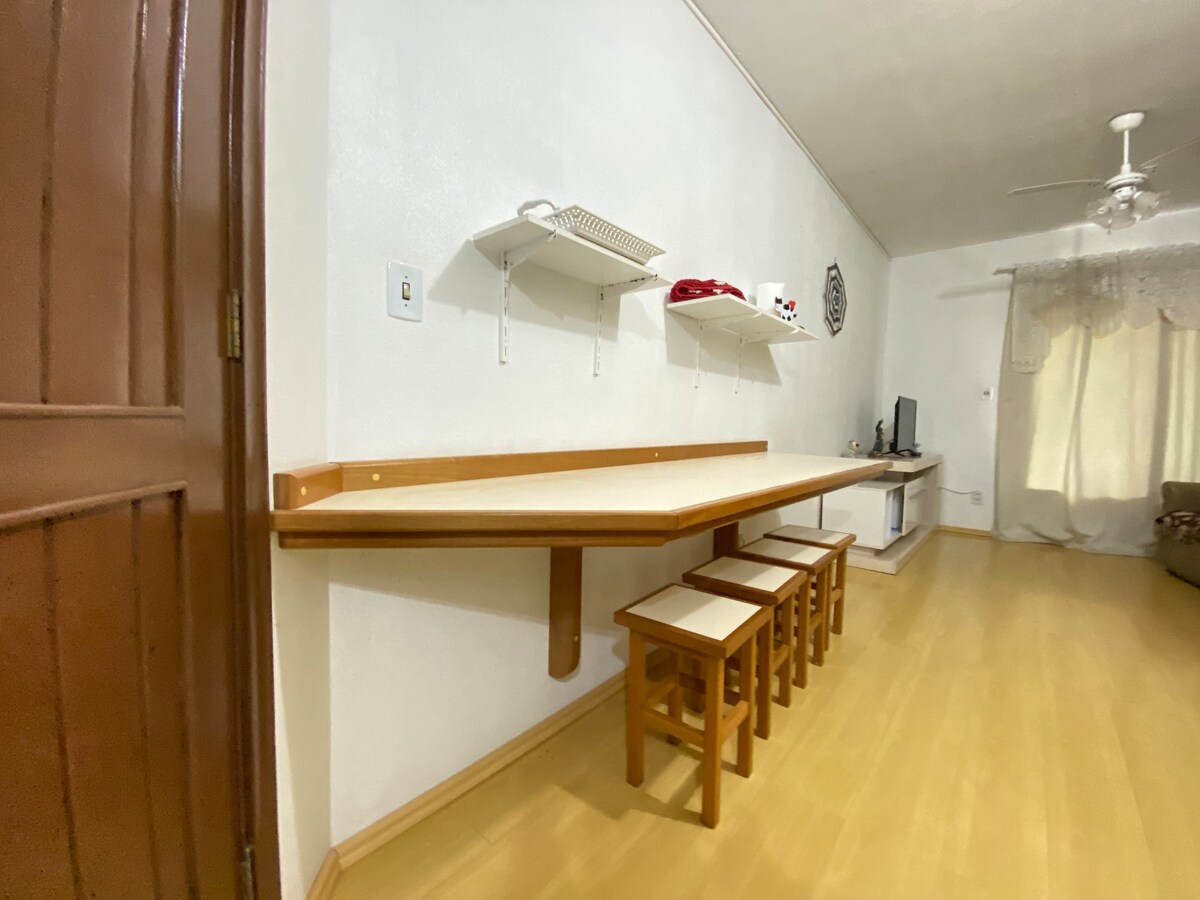 公寓设施齐全，位于特拉曼达（ Tramandaí ） ，地理位置优越