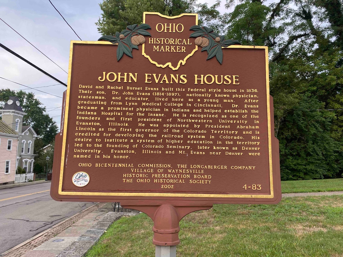 The John Evans House Historical Landmark Room #4