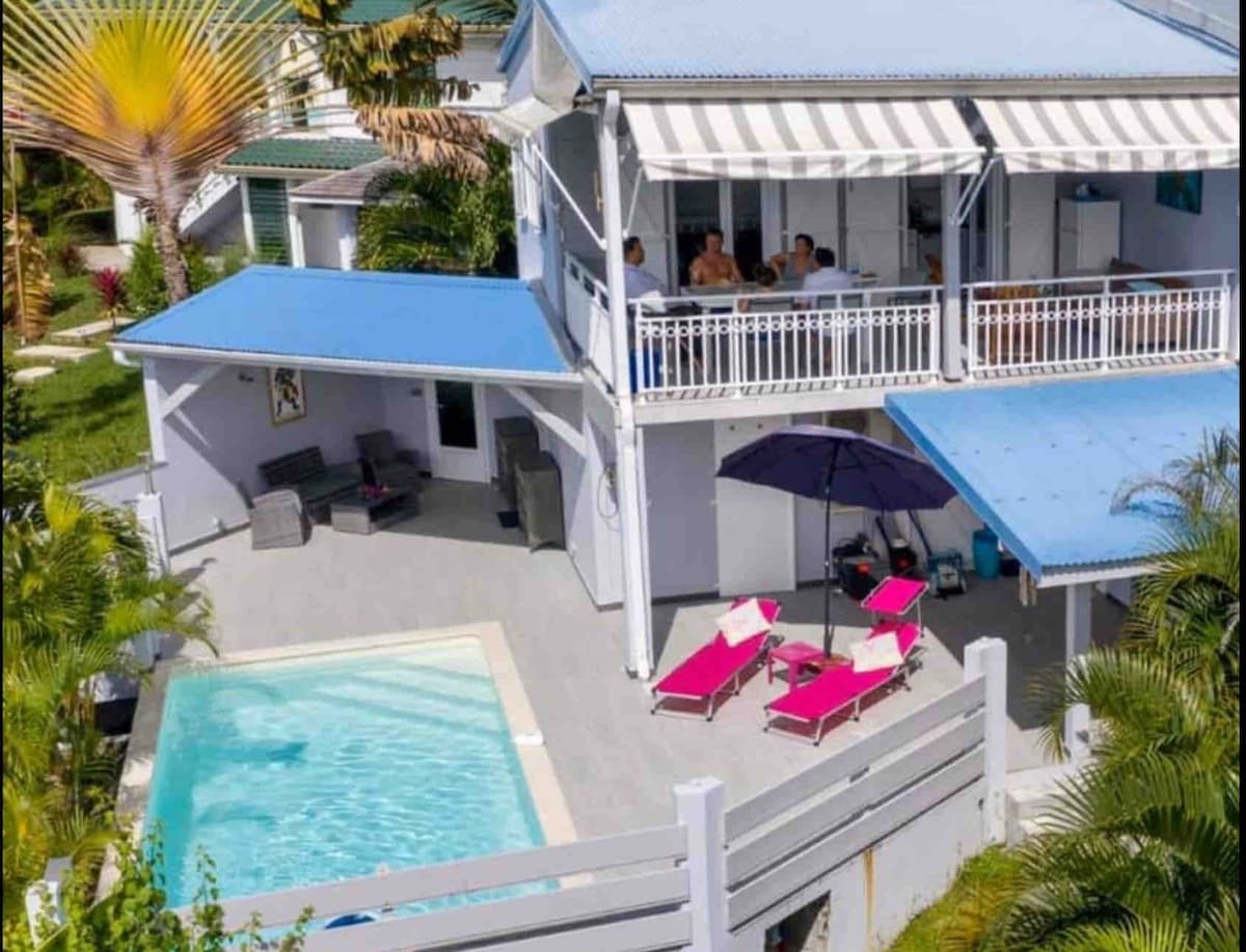 Villa Lucioles mit Pool auf Martinique