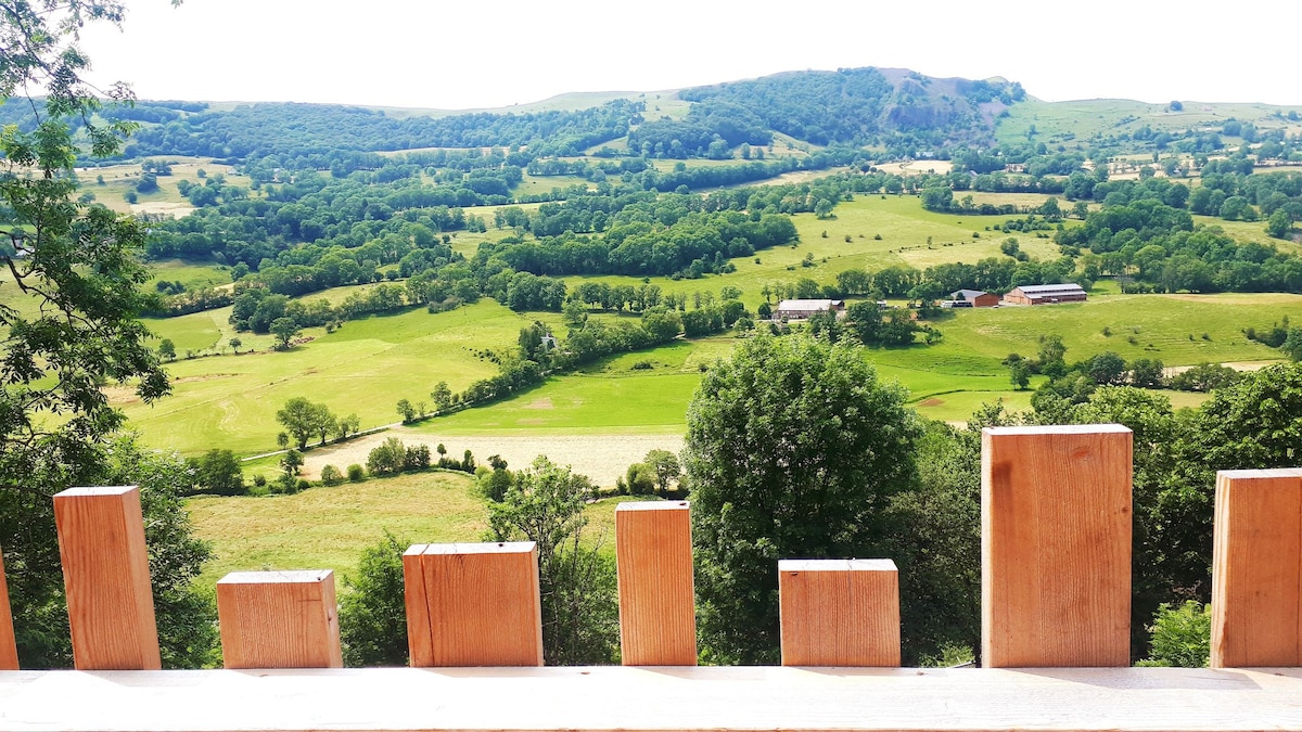 Cabane avec Spa pour 5 personnes