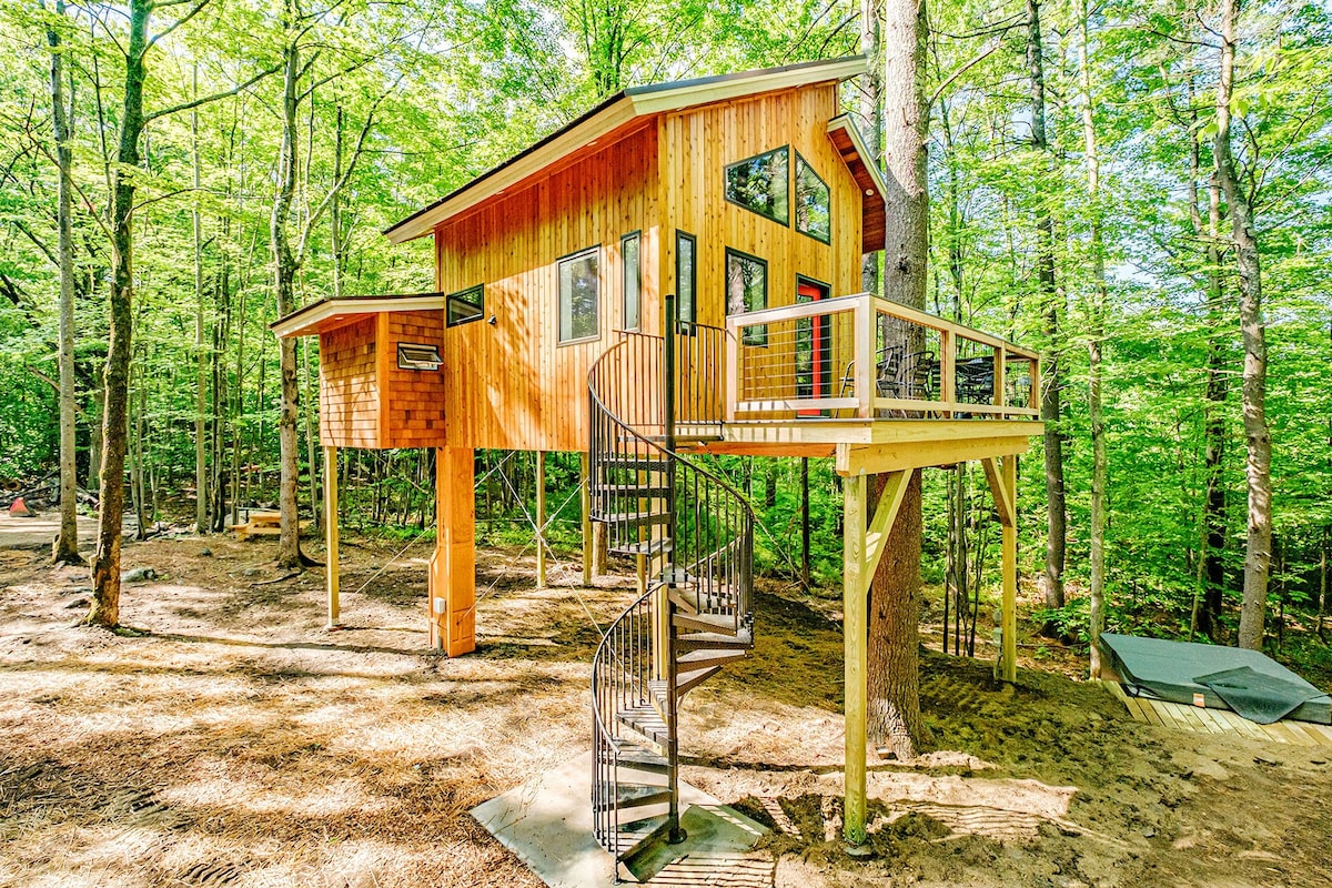 The Canopy Treehouse ，豪华无碳度假胜地