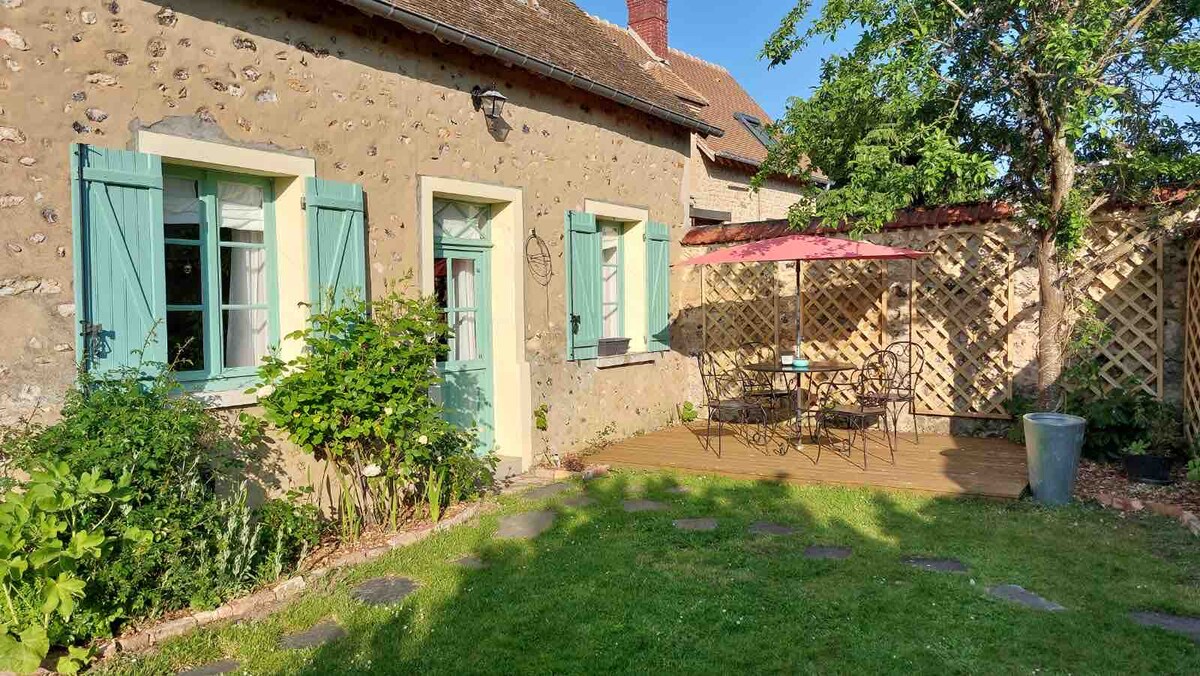 Maison en vallée d'Eure proche rivière «La Paix »