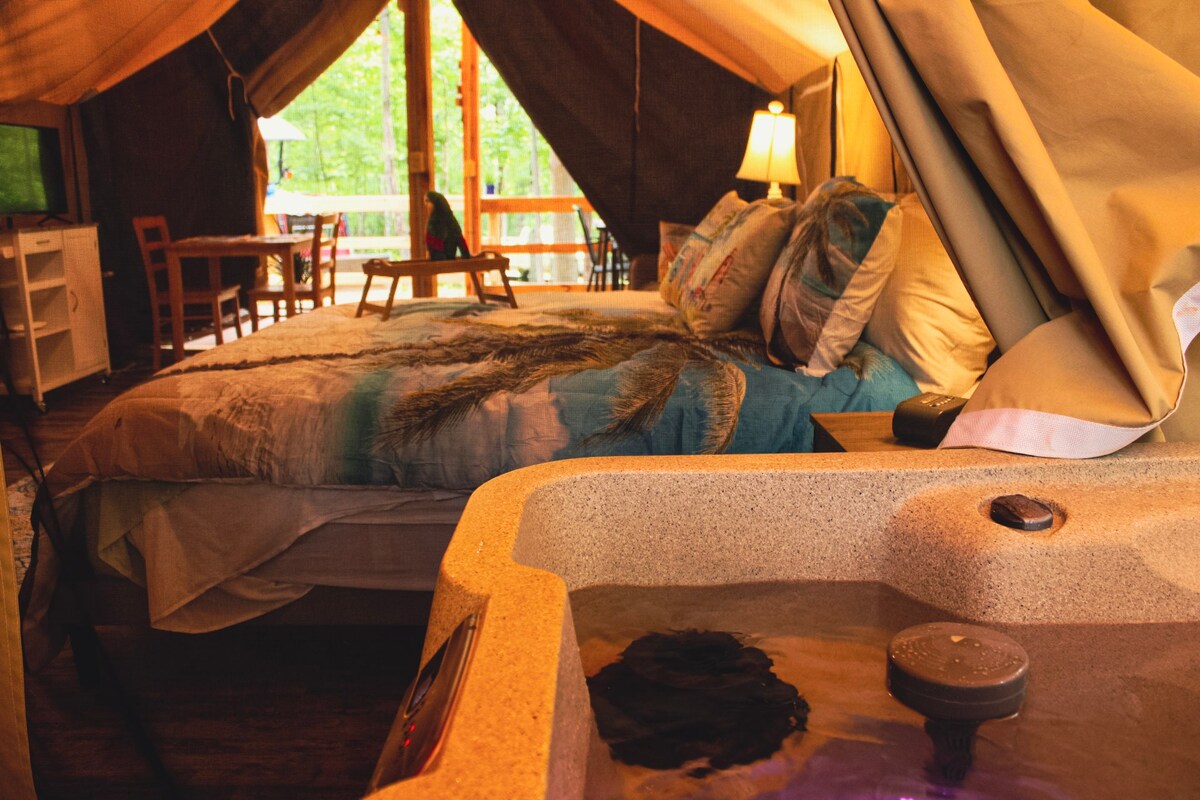 Tropical Sun - Luxury Glamping Tent
