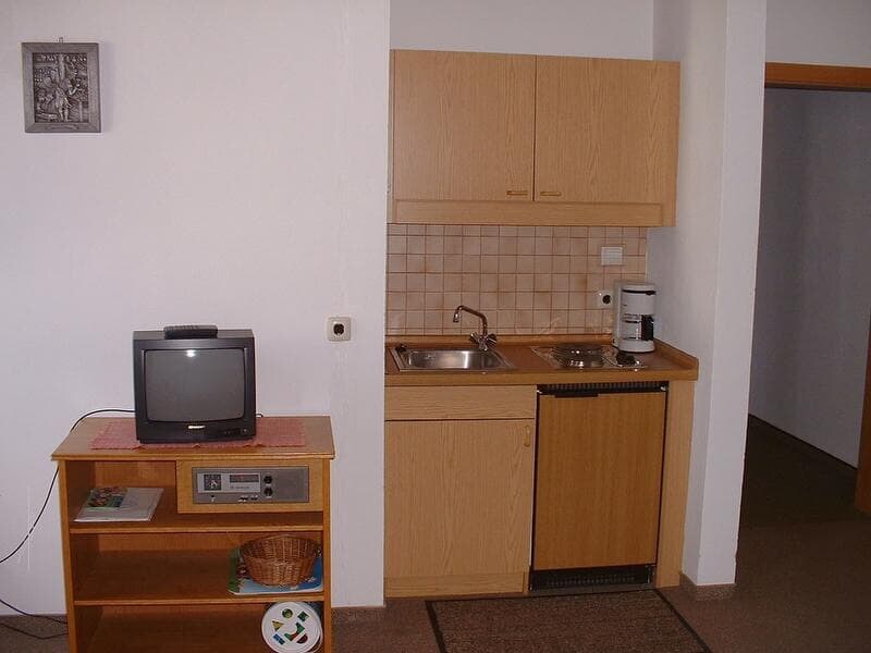 Gasthof Appartementhaus Söll`n (Lam), 2-Raum-Appartement Typ 4 (45qm) mit Küchenzeile