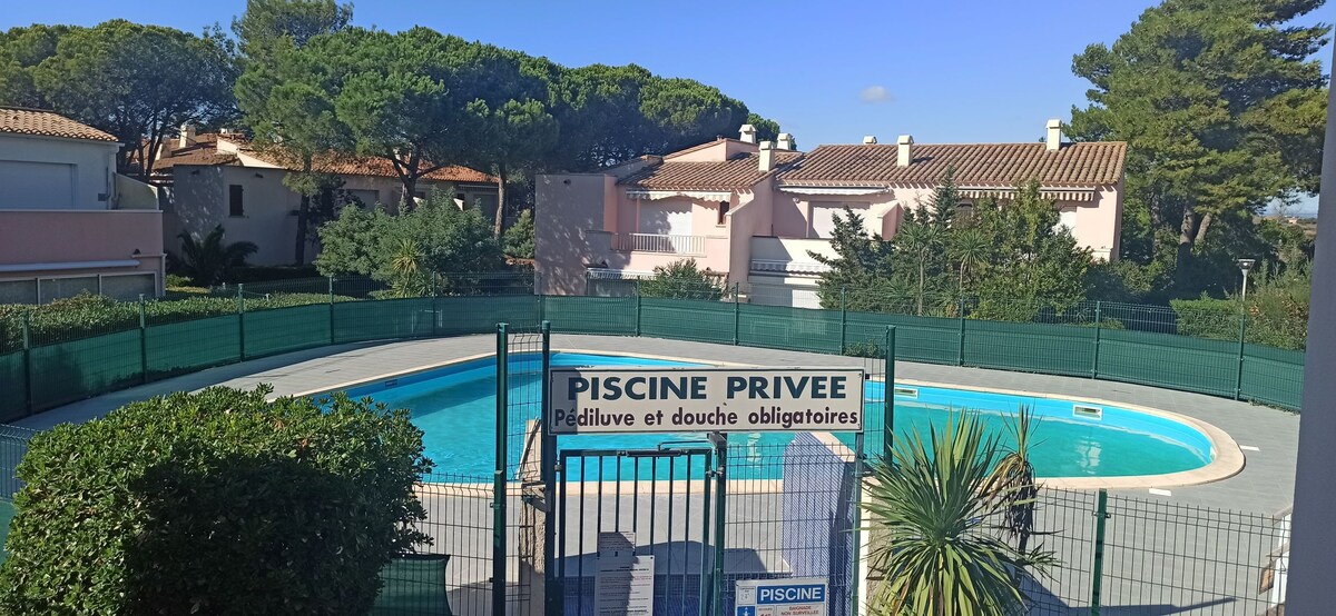 Superbe appartement avec piscine au CAP D'AGDE