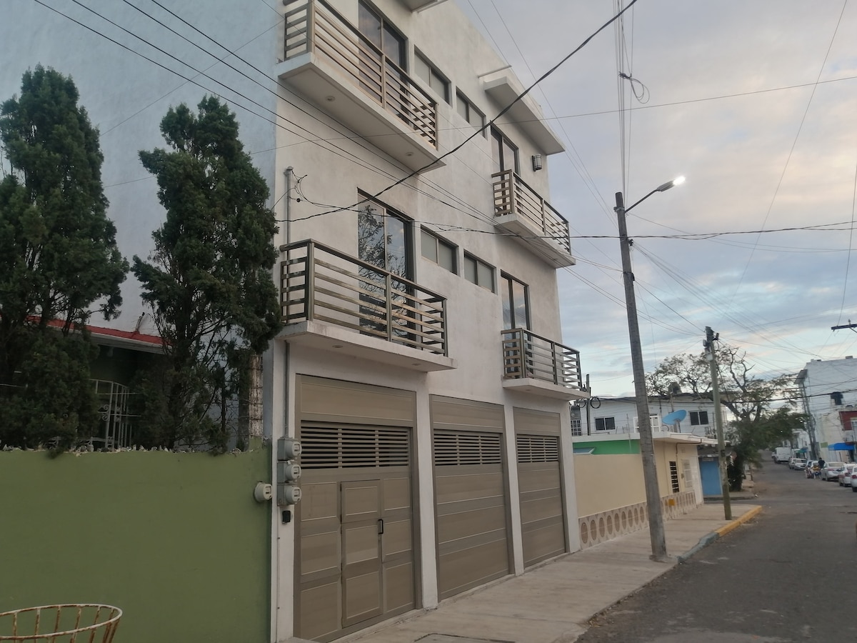 HabitaciónA independiente Boca del Río con Clima
