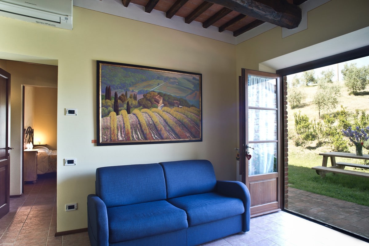 Lovely Farmhouse near Volterra, N