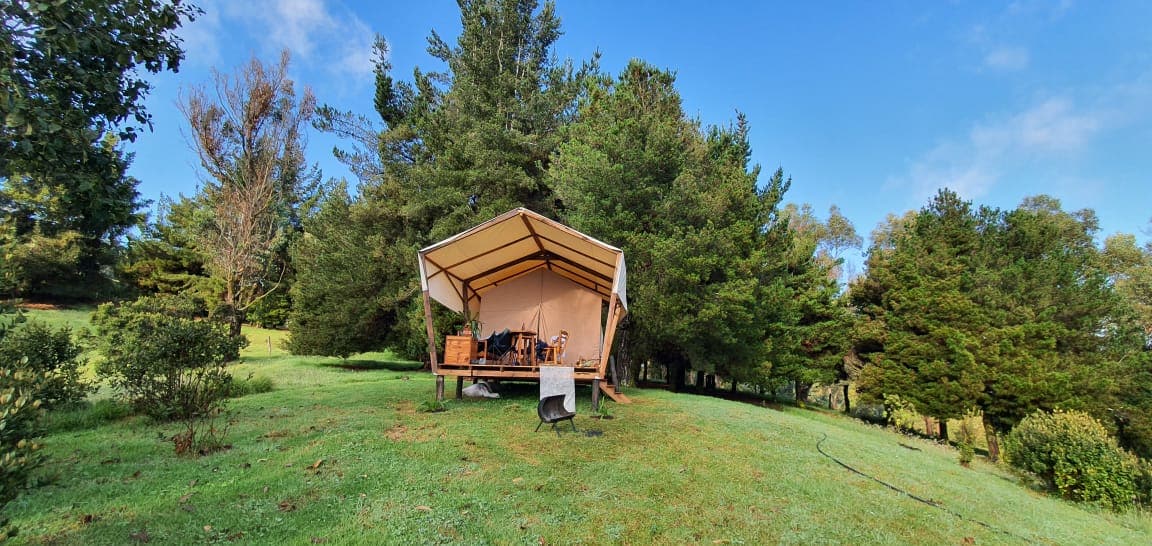 Verde 360° Glamping exclusivo con vista a montaña