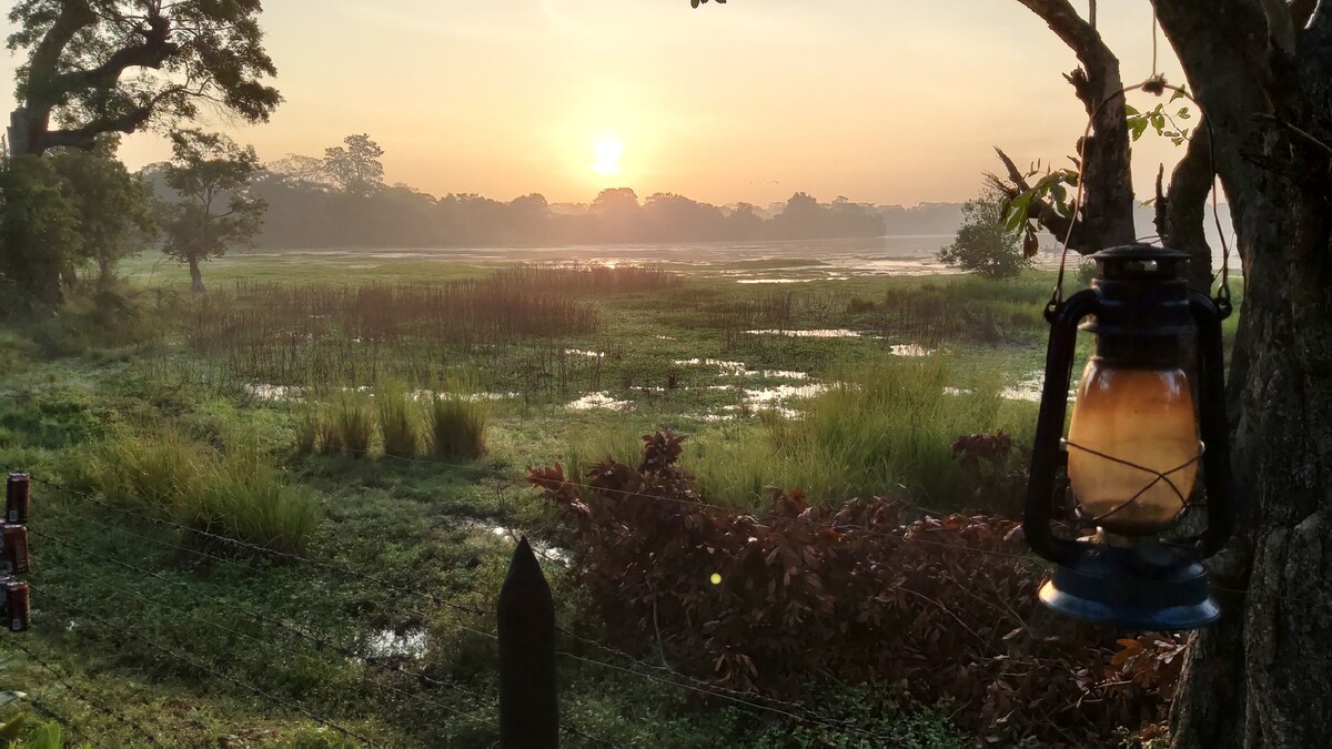 Polonnaruwa Sacred city B&B附近的湖景小木屋