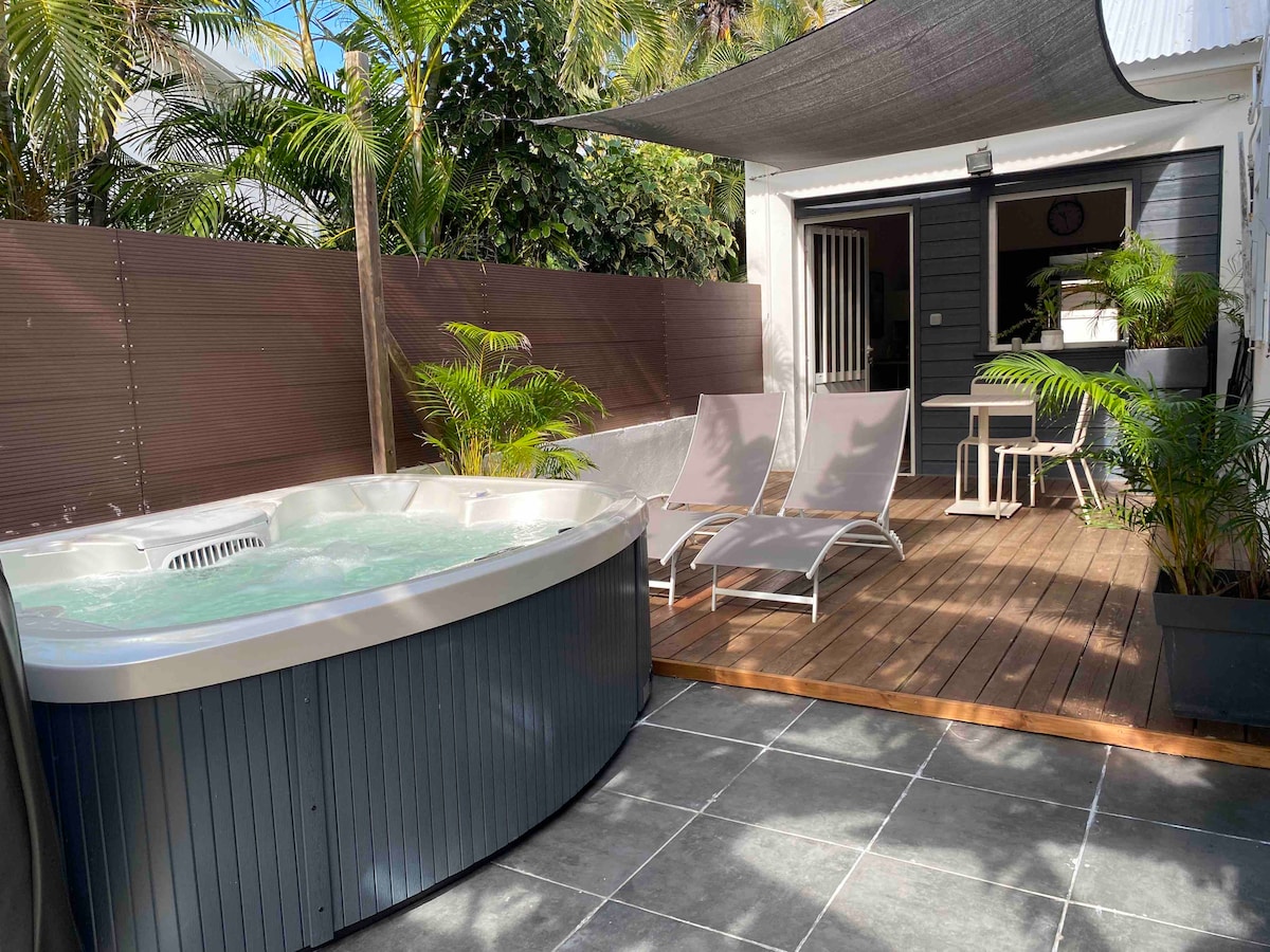 Casa Vahana 40m2 avec jacuzzi à 5’ du lagon