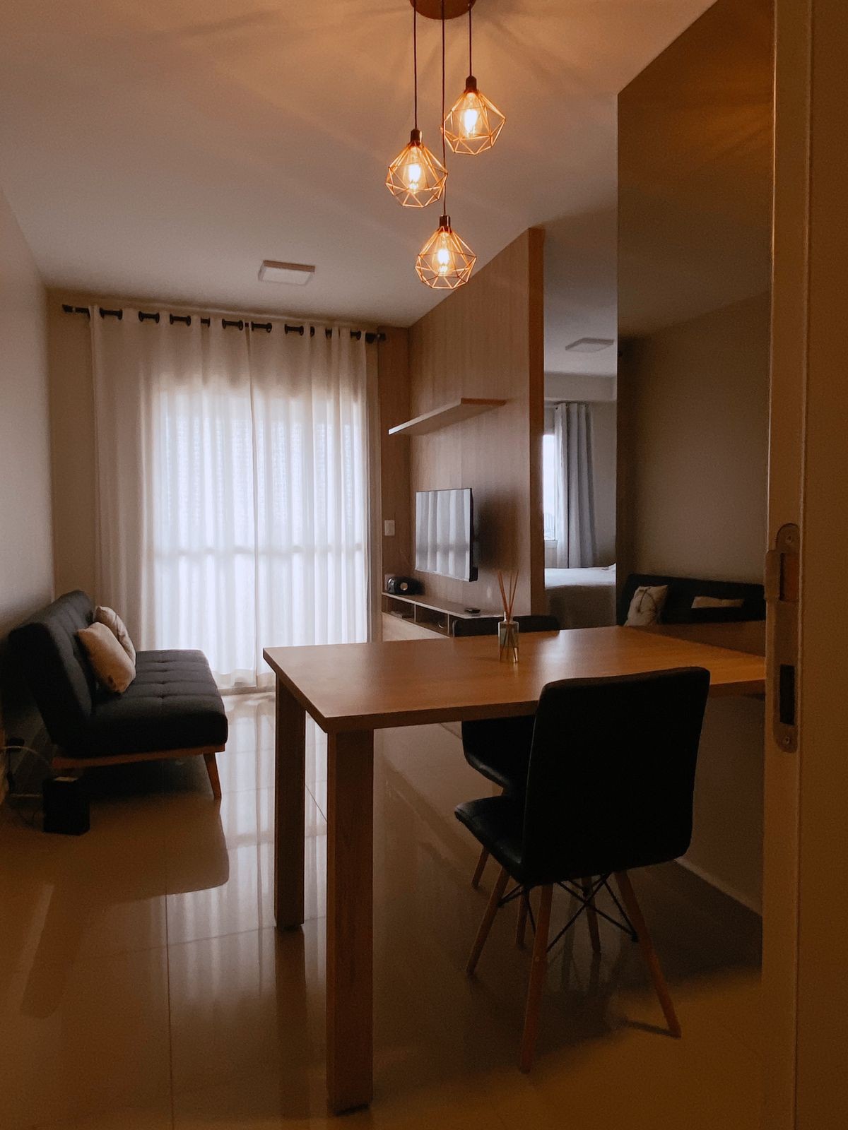 Apartamento aconchegante e prático em Ribeirão
