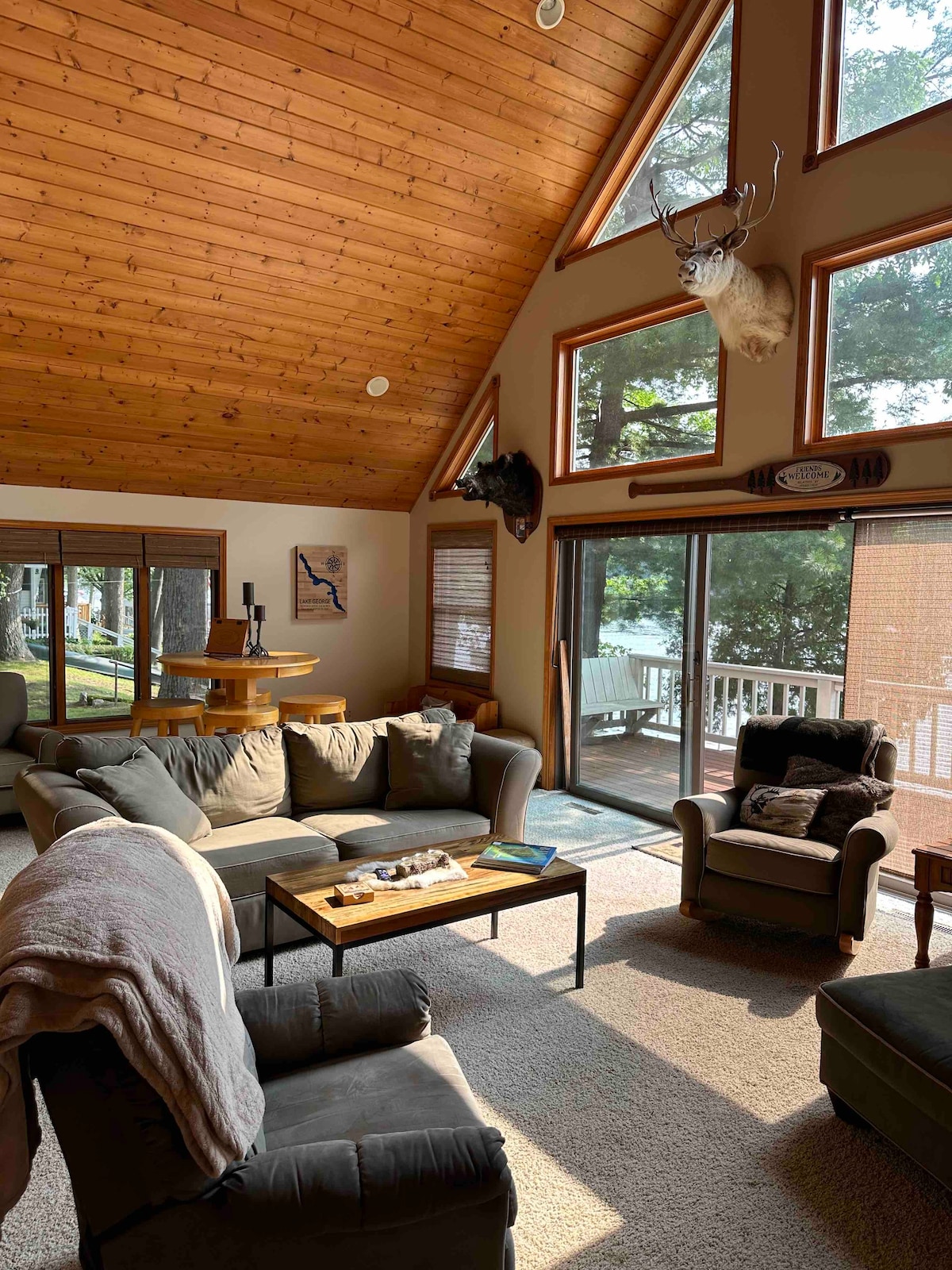 Cozy cabin on Lake George, MI