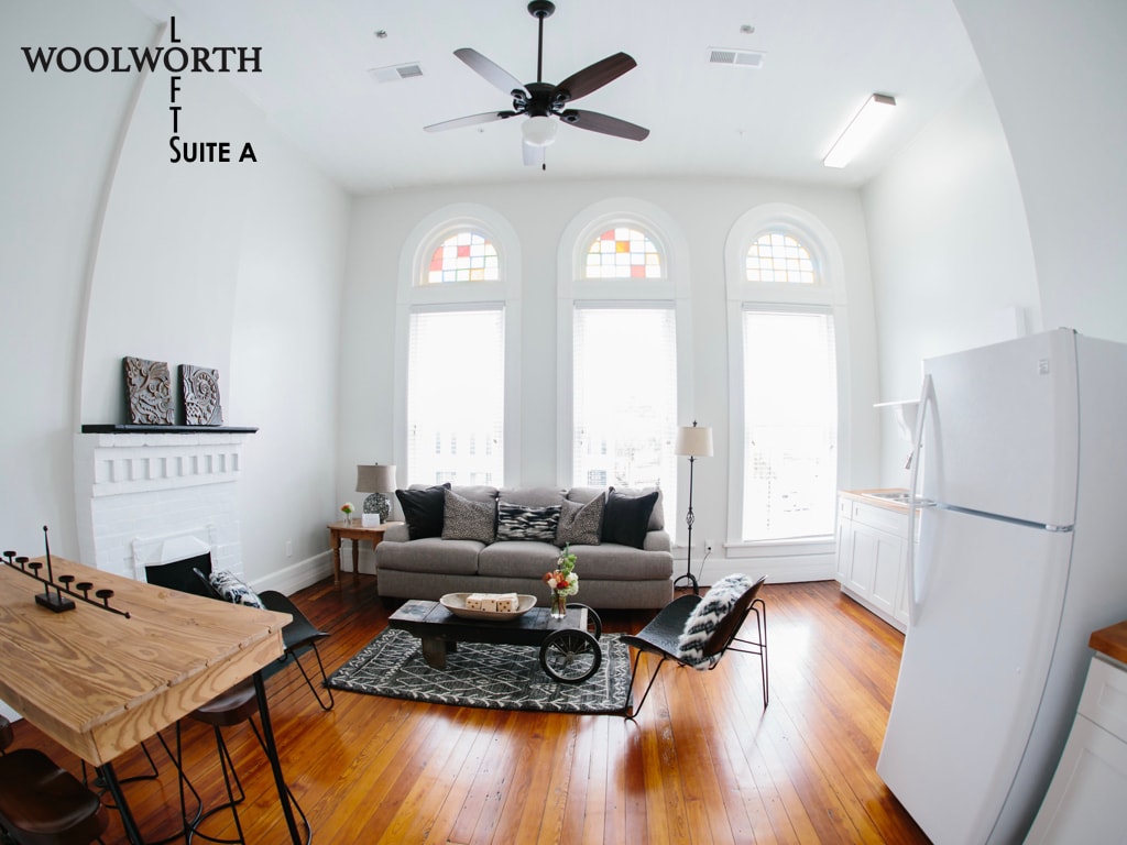 Woolworth Lofts, Suite A. Historic Selma, Alabama