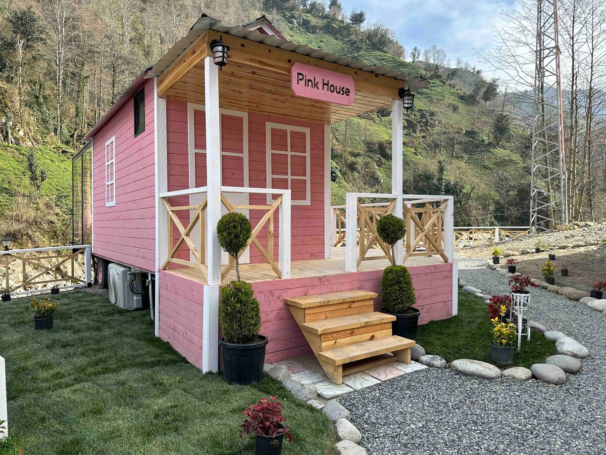 Honeymoon Pink tiny house