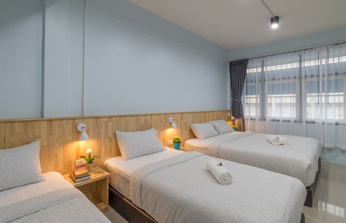 全新舒适120平方米2间卧室@甲米市中心