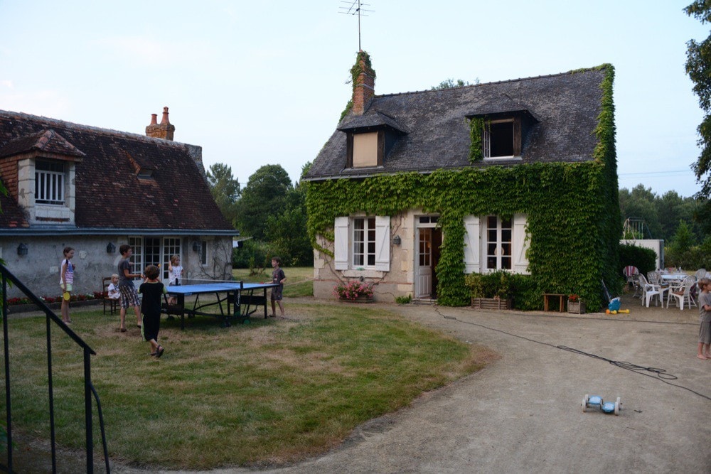 Cozy farmhouse in the countryside