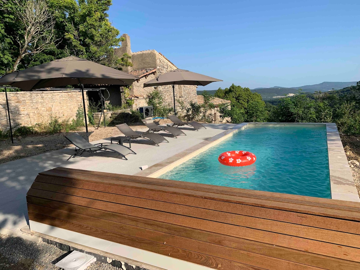 普罗旺斯马斯（ Mas de Provence ） ，全空中泳池， 350平方
