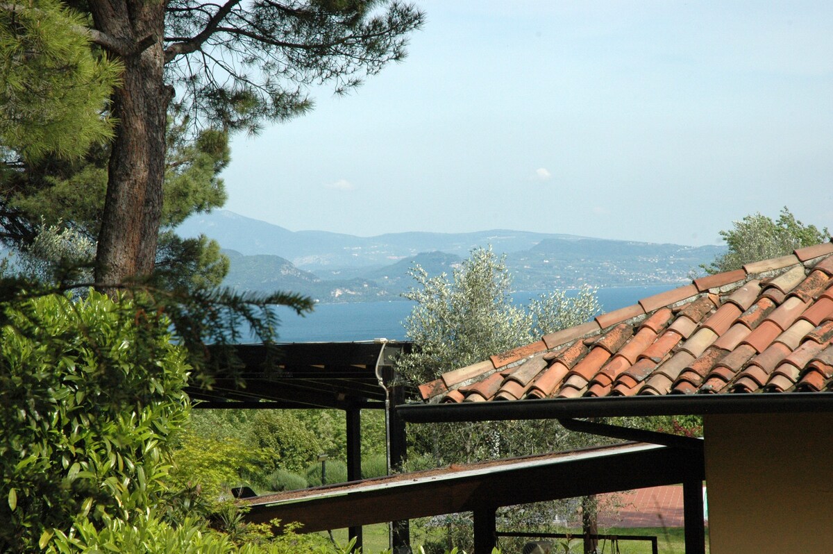 Home of olive groves on Garda Lake