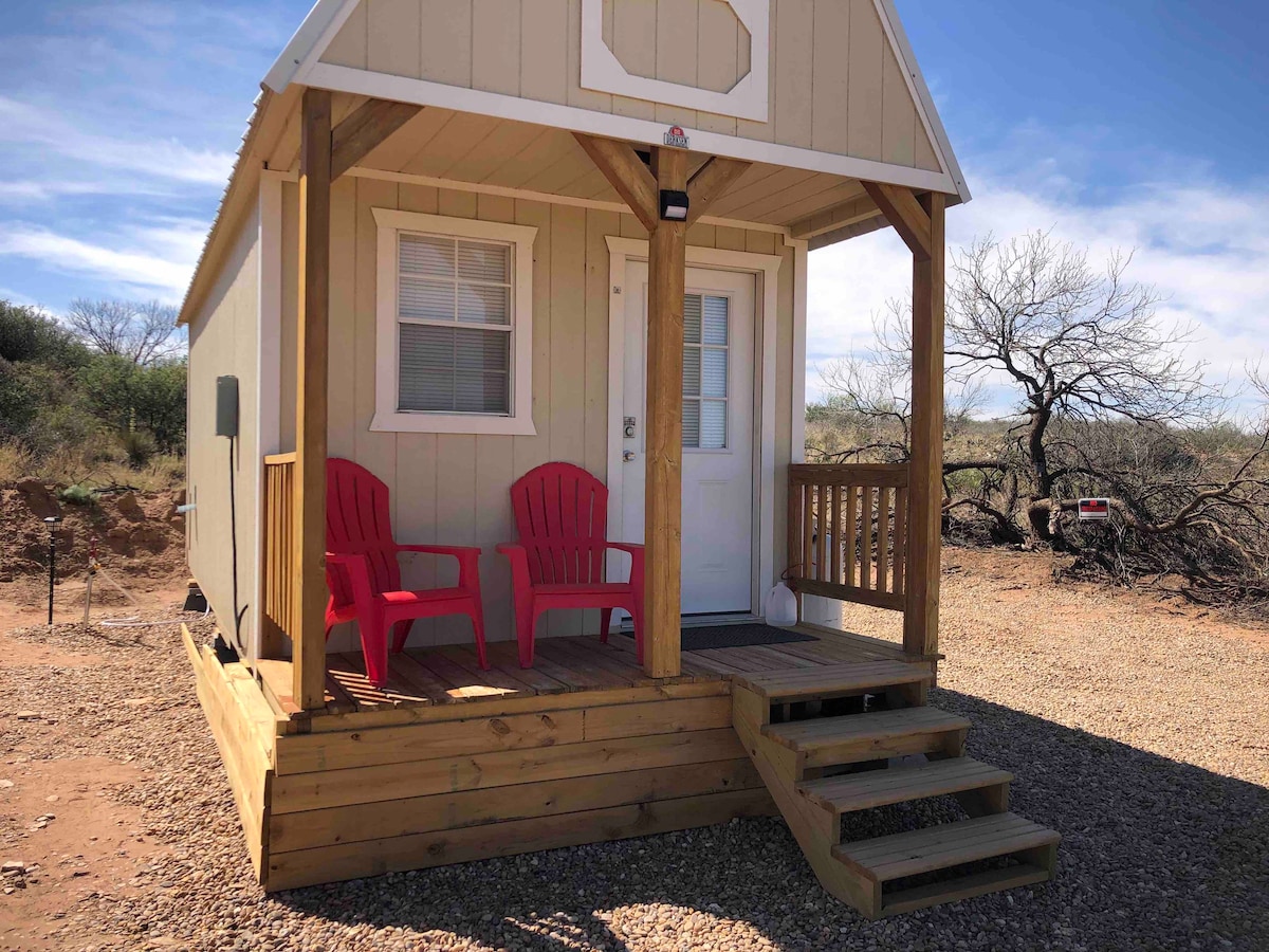 Semi off grid cabin and campsite at Lake Meredith
