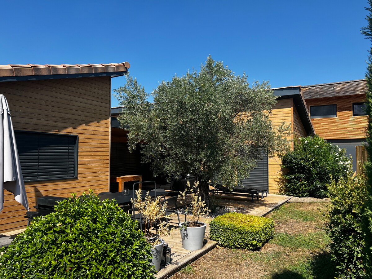 Maison bois  écologique Saint Rémy de Provence