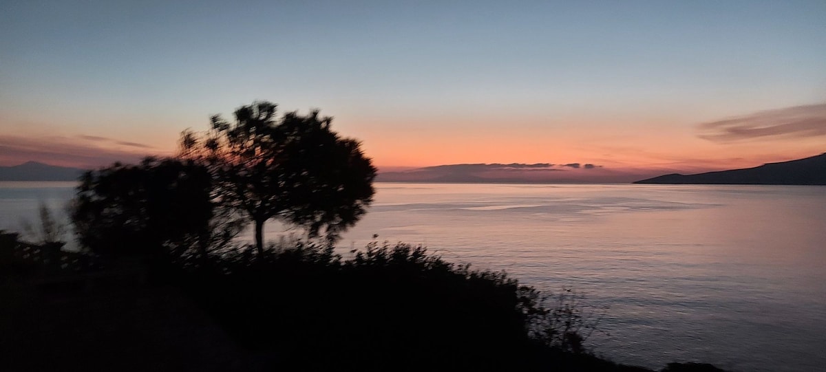 海滨小屋，可欣赏美景