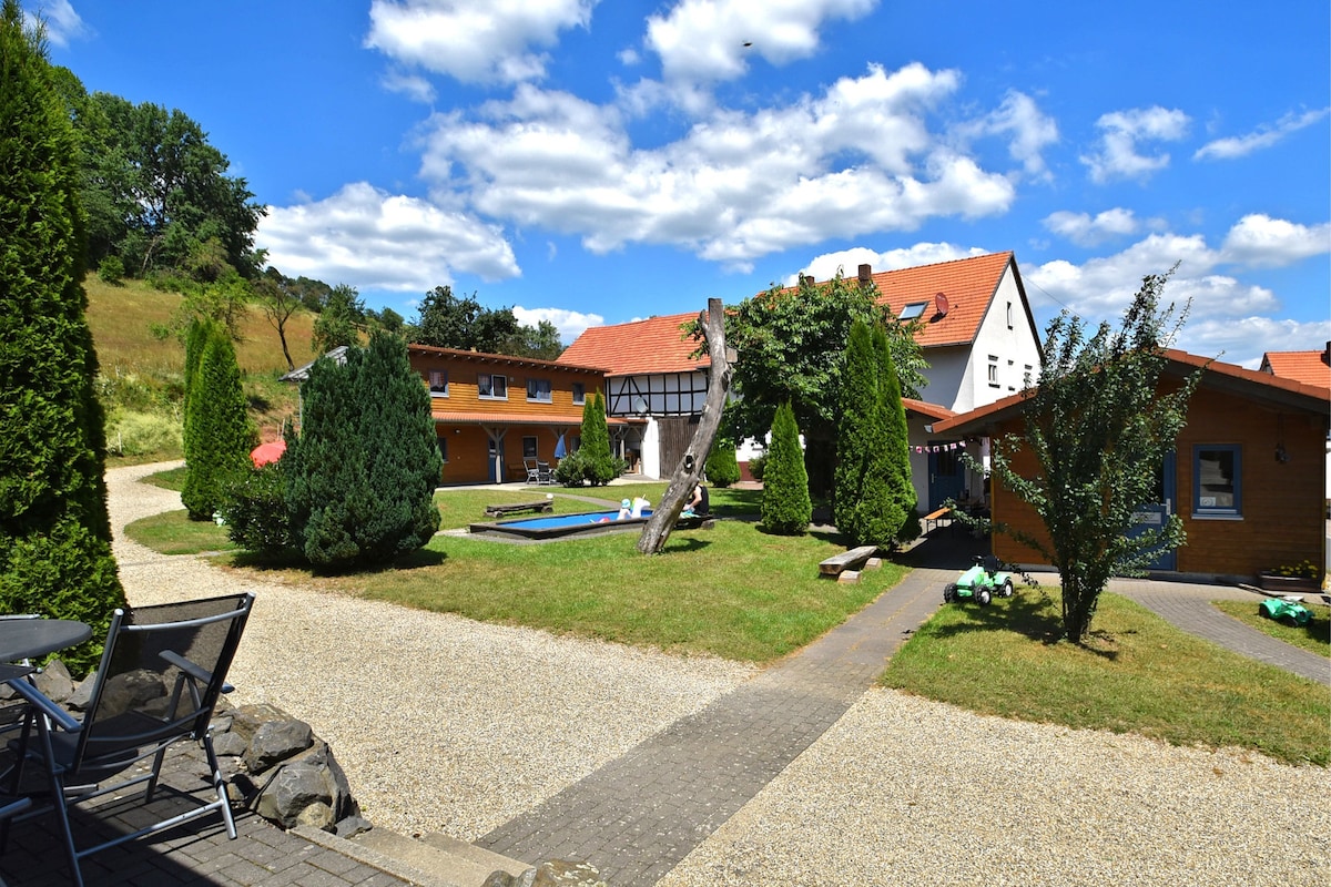 凯勒瓦尔德-埃德西国家公园（ Kellerwald-Edersee National Park ）农场的组合公寓