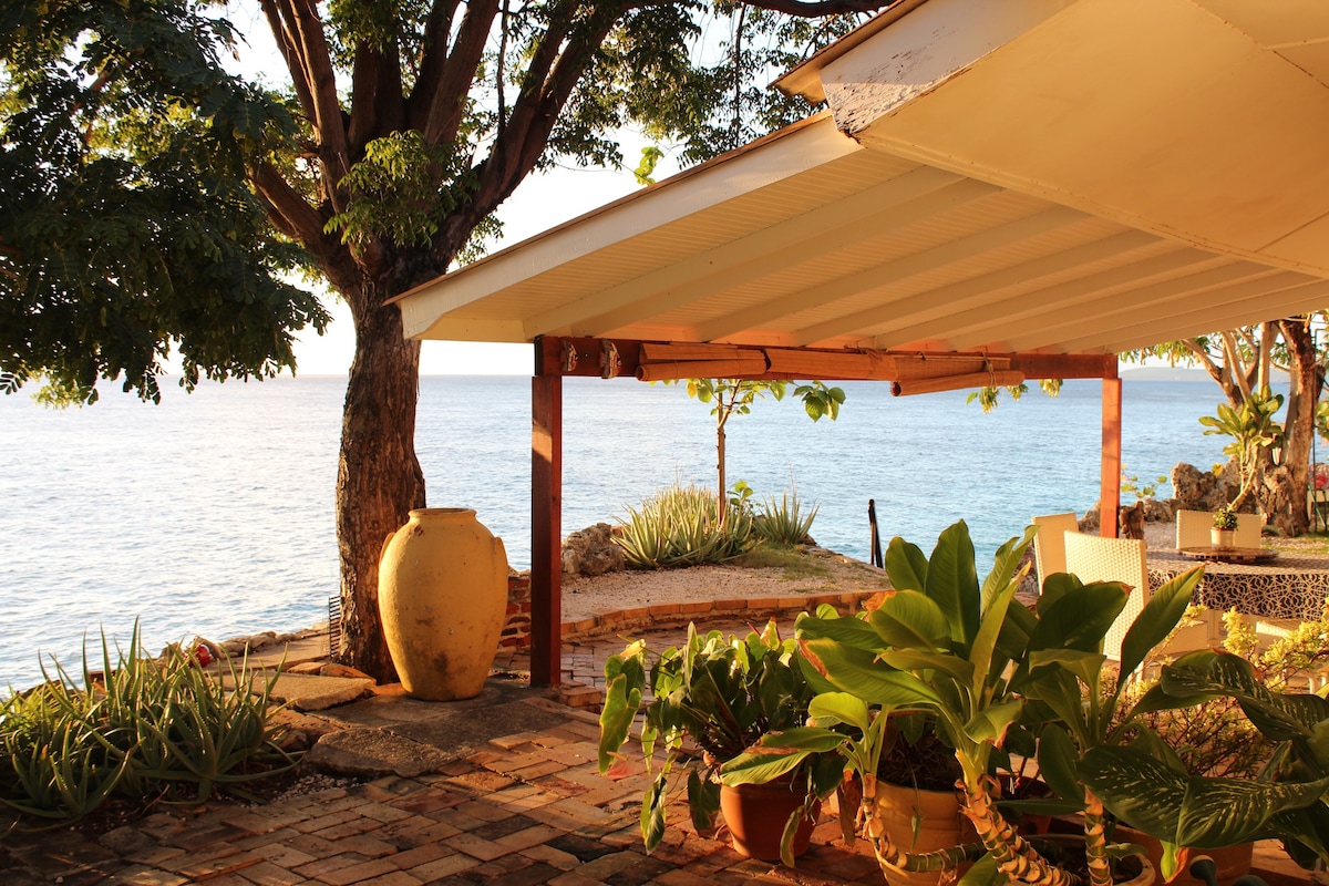 Seaside villa, private ocean access