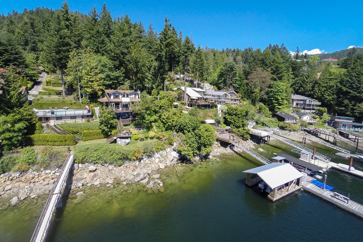 彭德港海滨度假村（ Pender Harbour Waterfront Resort ） ！