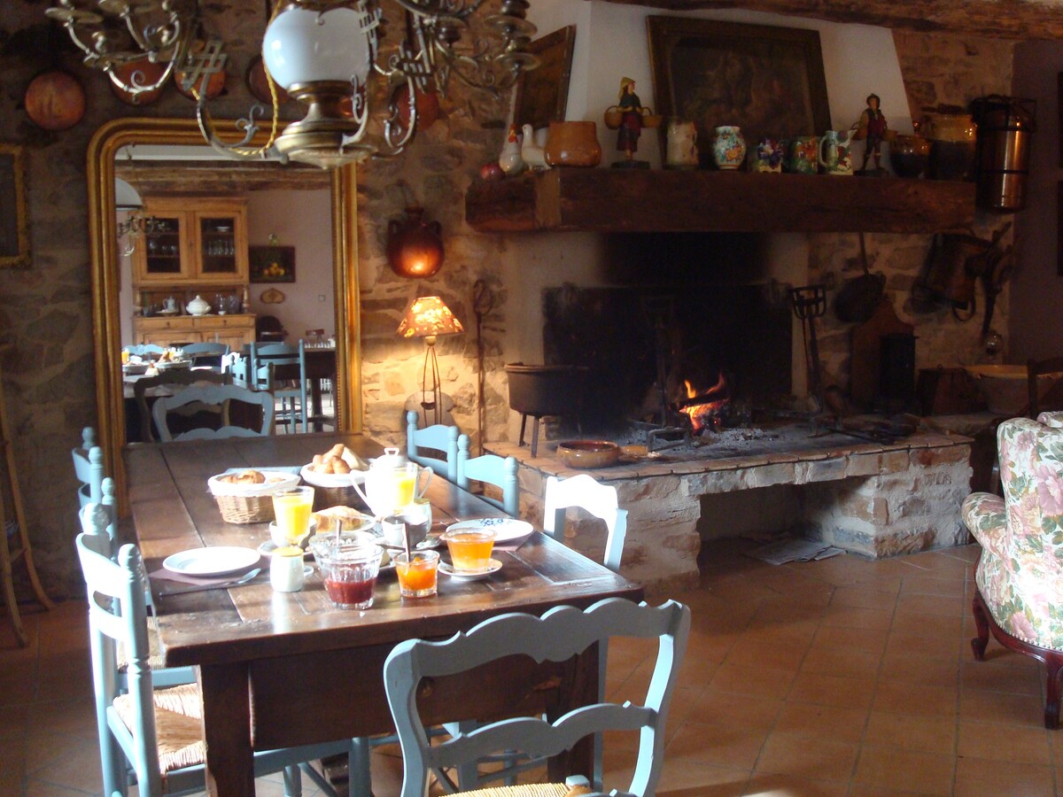 Chambre et table d'hôte en Campagne 2 Personnes