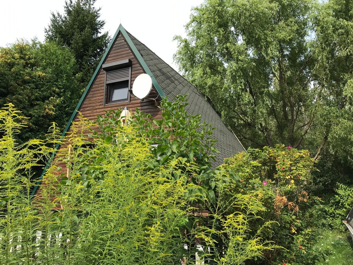Rehwiese 12 ： Finnhütte的纯粹大自然