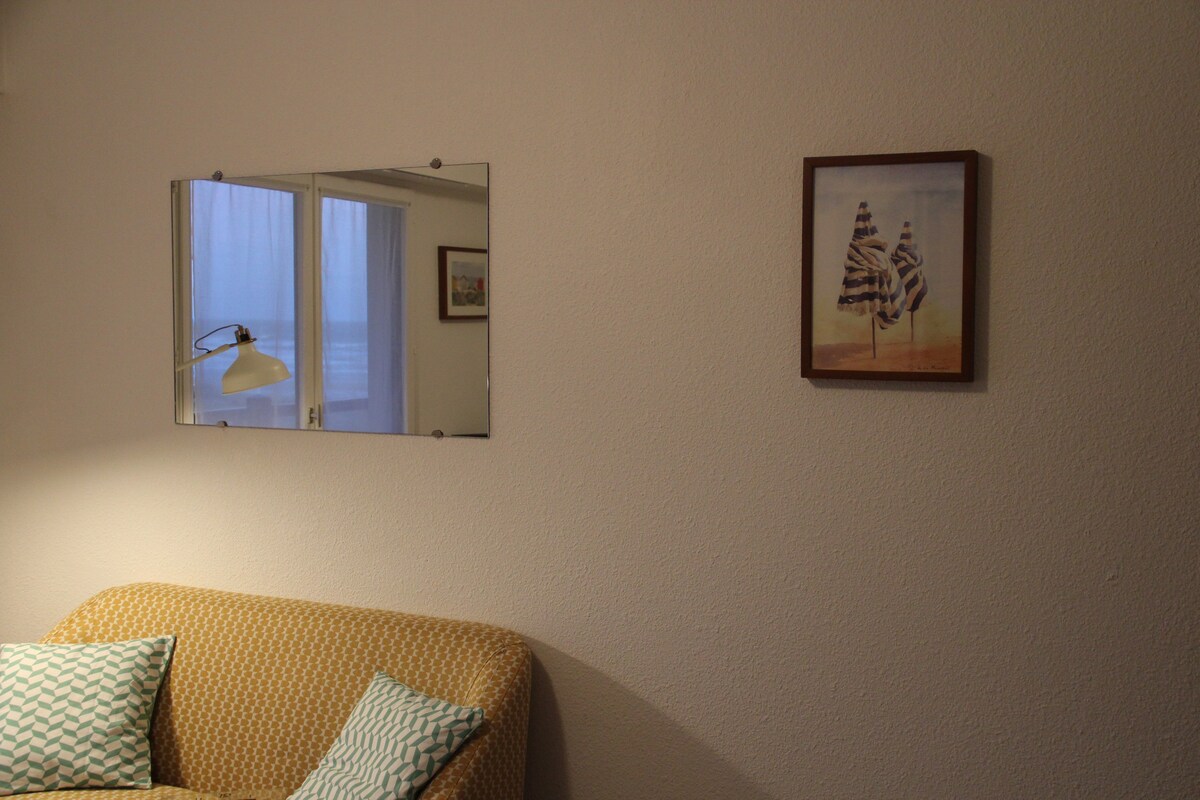 Cabourg -海景美丽的公寓
