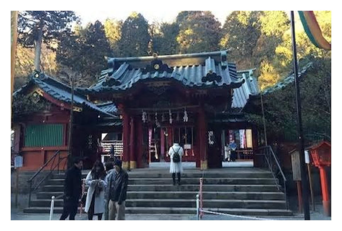 祝您在箱根神社（ Hakone Shrine ）的能量好运！ MK352