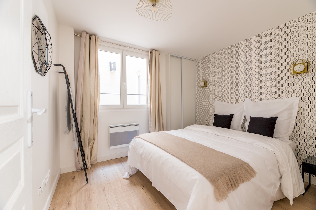 Poncelet-Vetiver别墅3间卧室，空调优越，地理位置优越