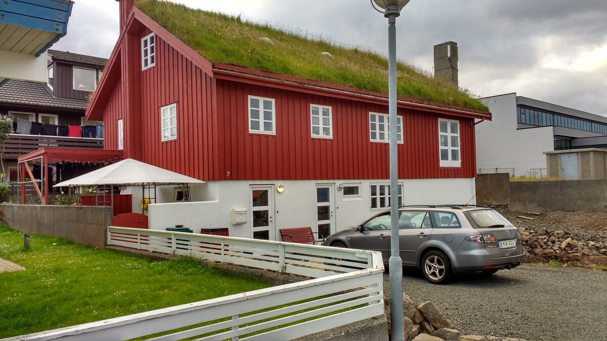 Torshavn的B&B中心，单人/小双人房
