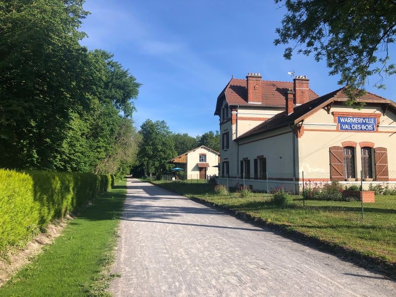 Gîte de l 'ancienne gare, 6ch, 15' de Reims