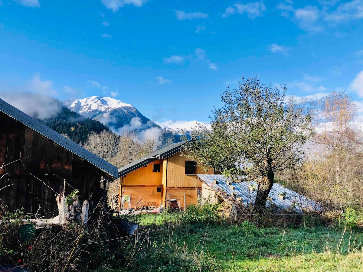 Indep卧室和卫生间，安静，位于山区☀️🏔