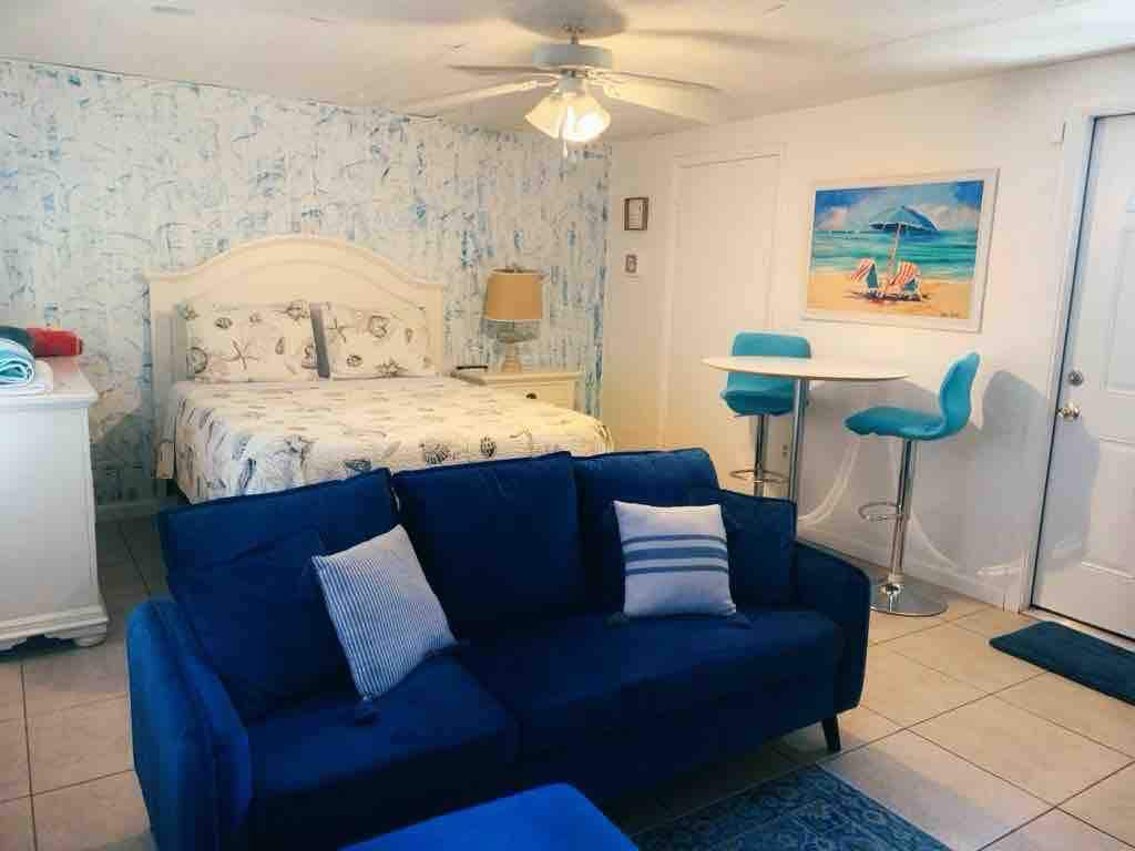舒适的单间公寓， 10分钟到Siesta Key海滩